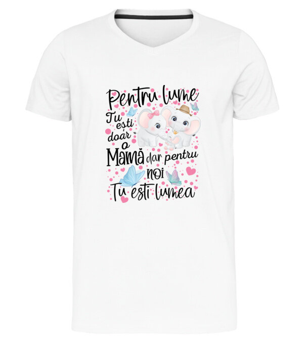  model  pe tricou