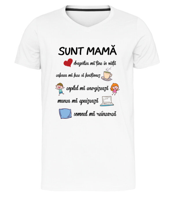  model  pe tricou