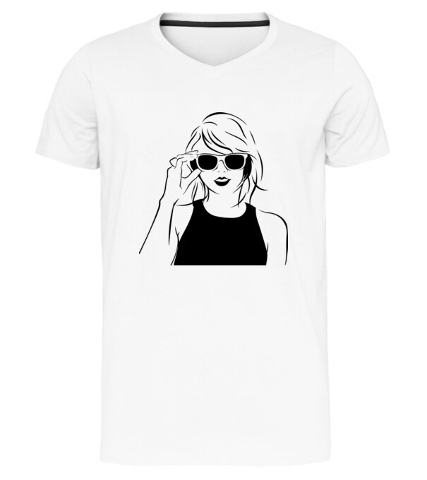  model  pe tricou
