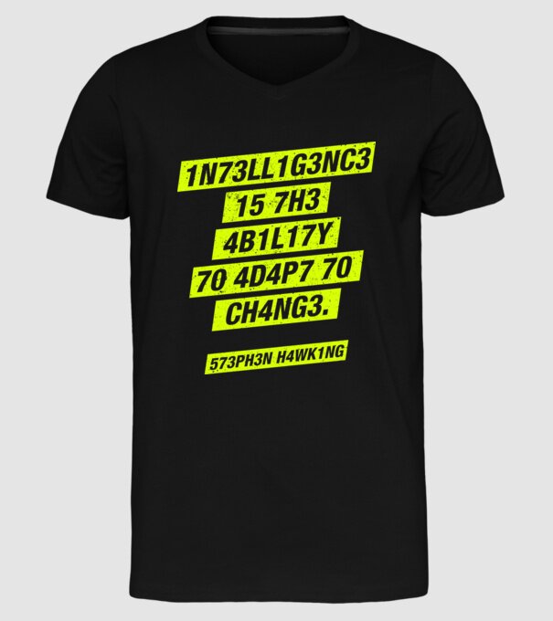 573PH3N H4WK1NG 03 model negru pe tricou