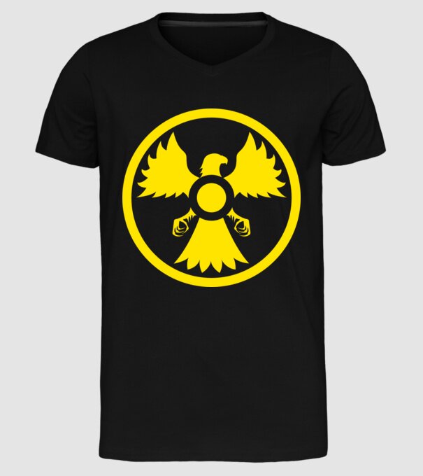 phoenix atom model negru pe tricou