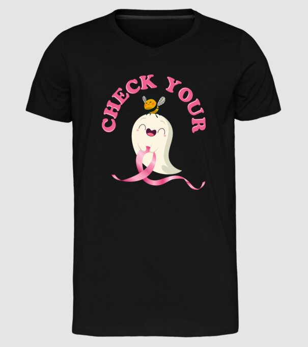Check your boo-bees model negru pe tricou