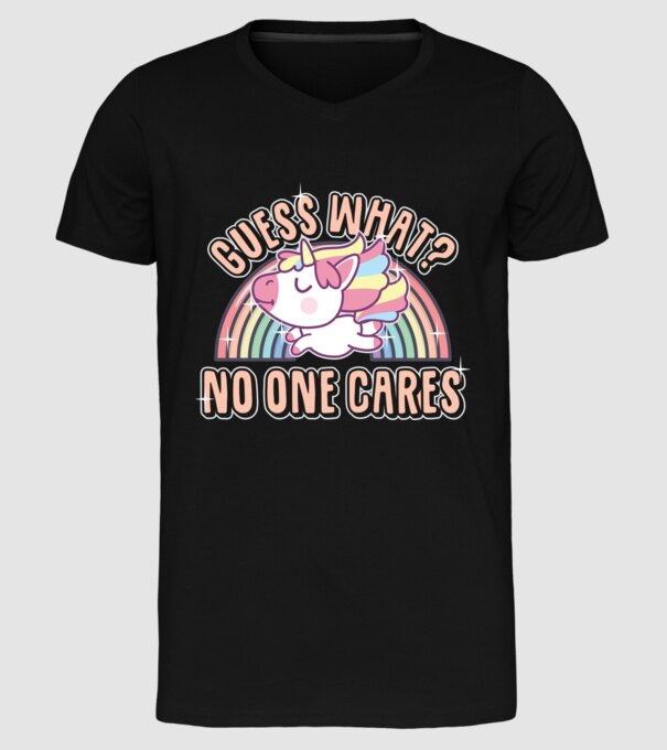 Guess what Unicorn model negru pe tricou