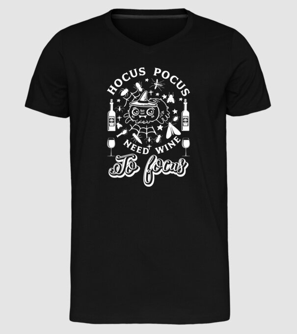 I need vine to focus model negru pe tricou