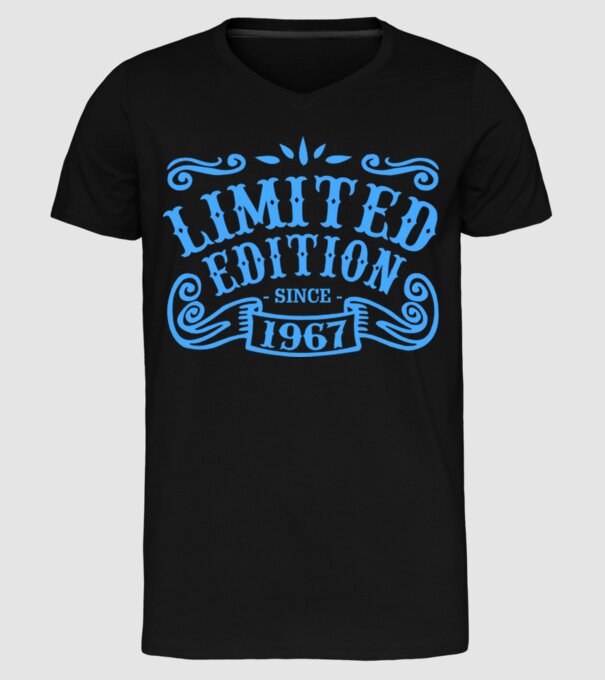 Limited edition 1967 model negru pe tricou