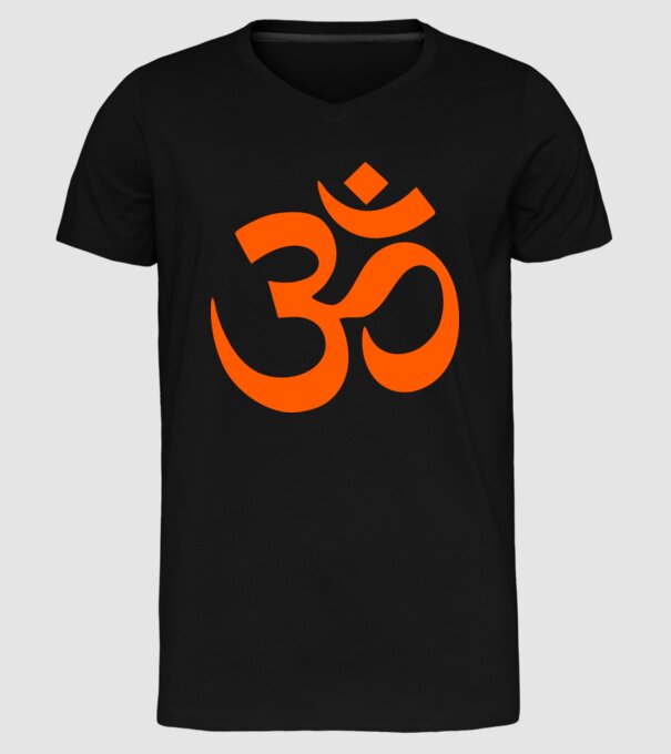 Simbol Ohm model negru pe tricou