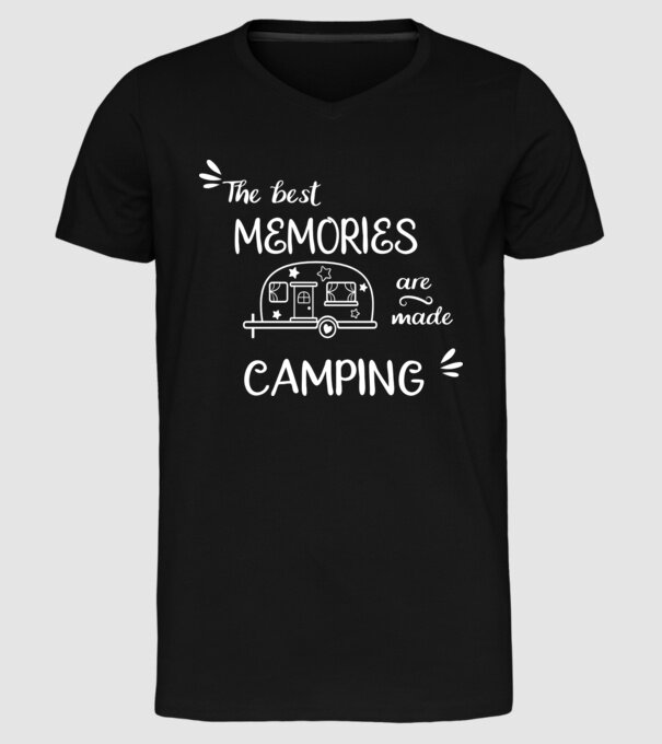The best memories model negru pe tricou