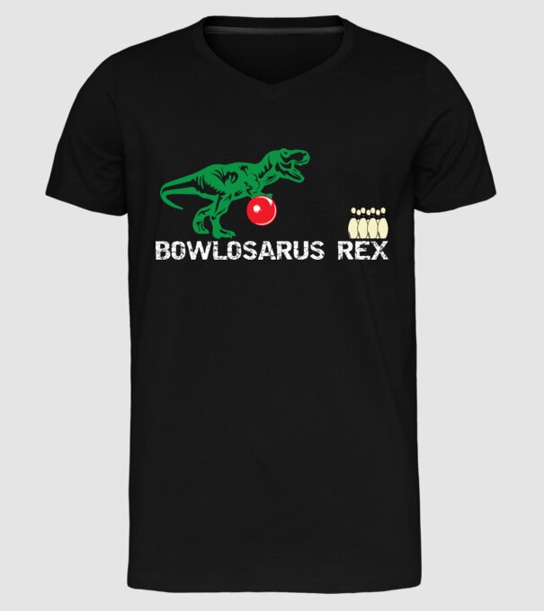 Trex model negru pe tricou