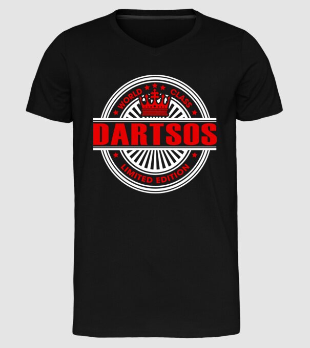 World class magyar DARTS model negru pe tricou