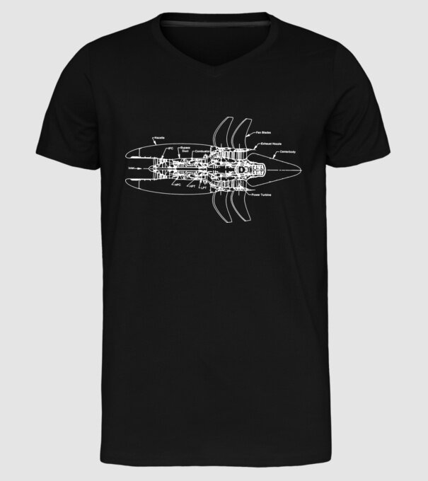 Avioane model negru pe tricou