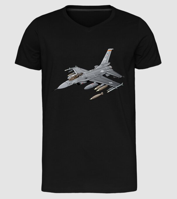 Avioane model negru pe tricou
