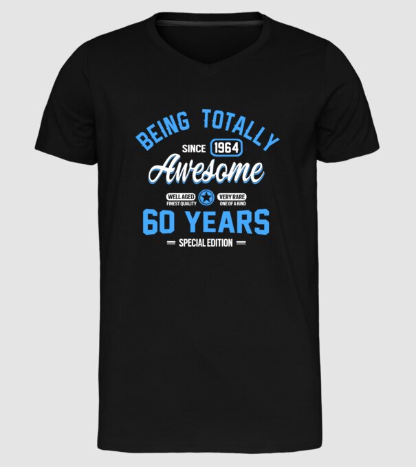 Being totally awesome 60 model negru pe tricou