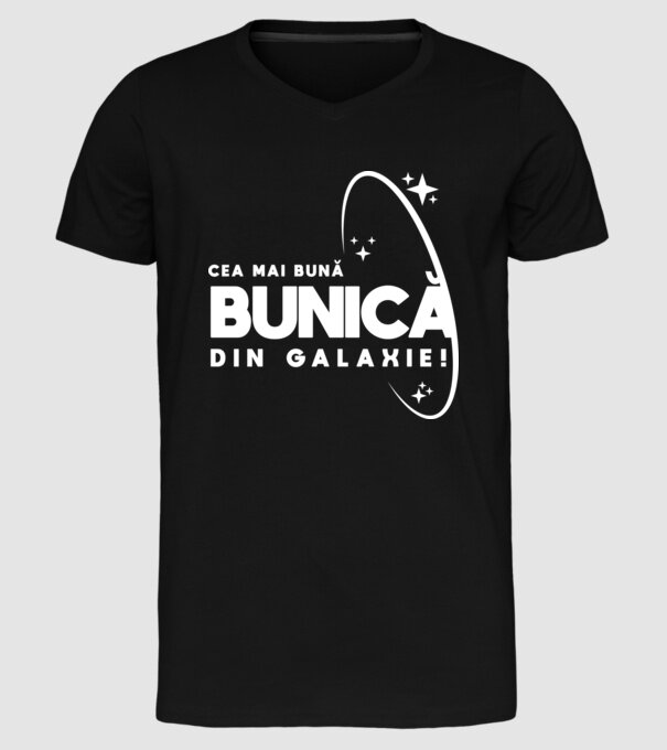 Cea mai bună mamă din Galaxie! model negru pe tricou