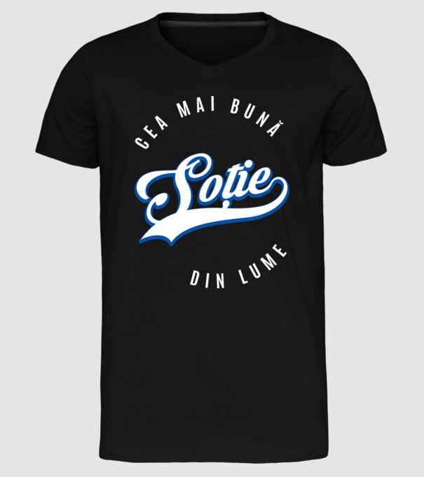 Cea mai bună SOȚIE din lume model negru pe tricou