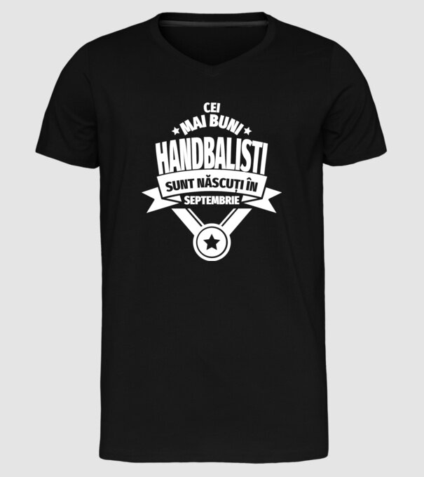 Cei mai buni hocheiști sunt născuți în Septembrie model negru pe tricou