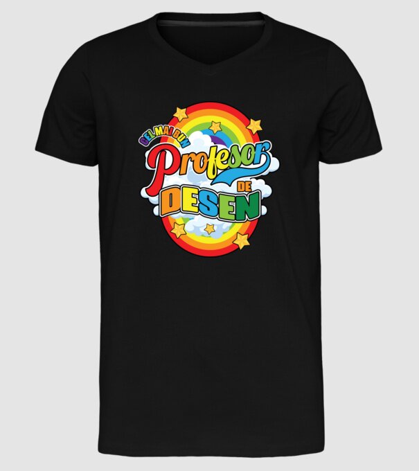 Cel mai bun de desen model negru pe tricou