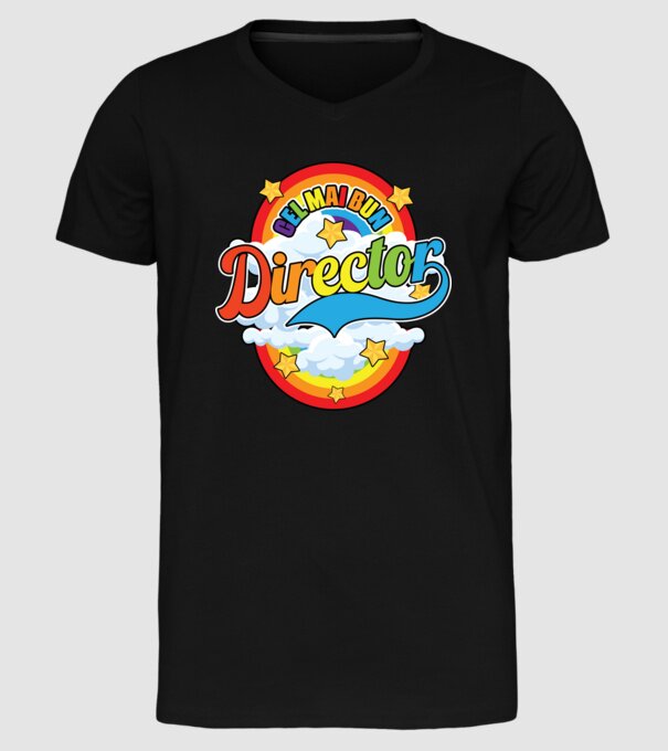 Cel mai bun director model negru pe tricou