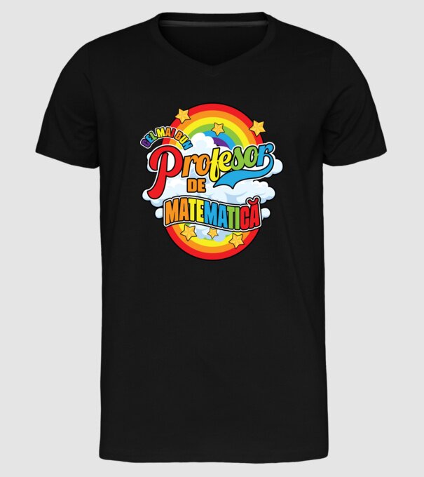 Cel mai bun matematică model negru pe tricou