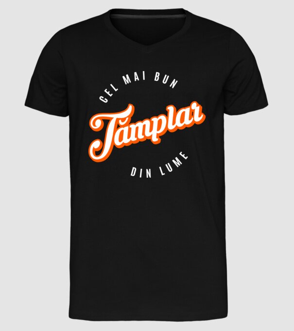 Cel mai bun TÂMPLAR din lume model negru pe tricou