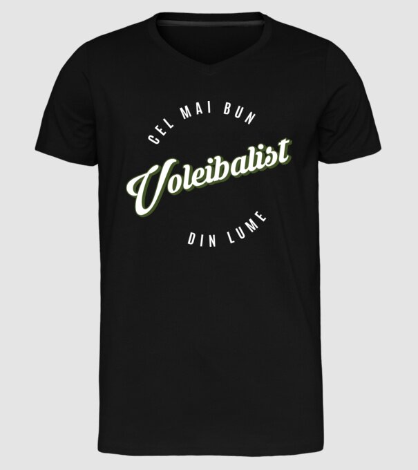 Cel mai bun Voleibalist din lume model negru pe tricou