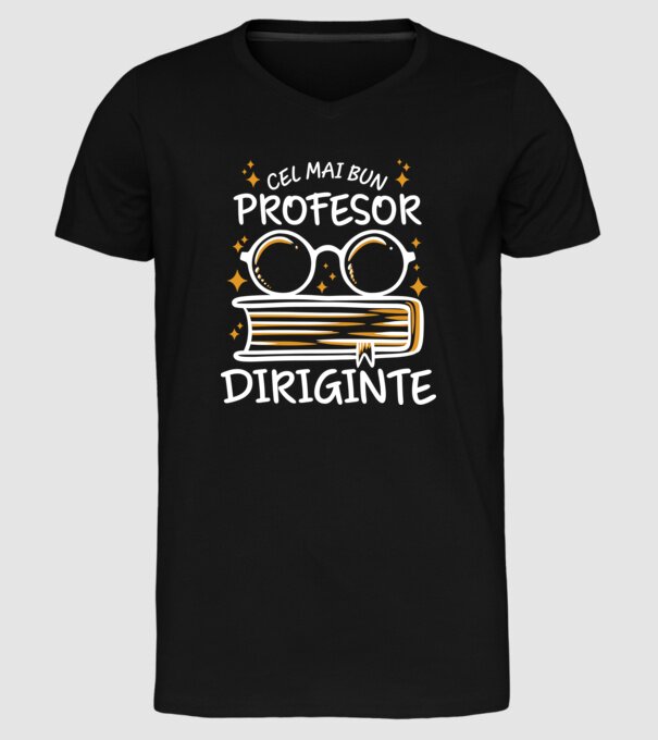 Cel mai profesor diriginte model negru pe tricou