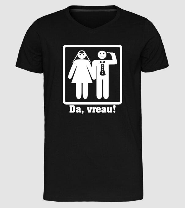 Da, vreau model negru pe tricou