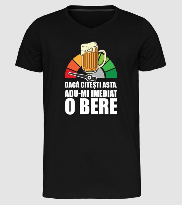 dacă citești asta, adu-mi imediat o bere model negru pe tricou