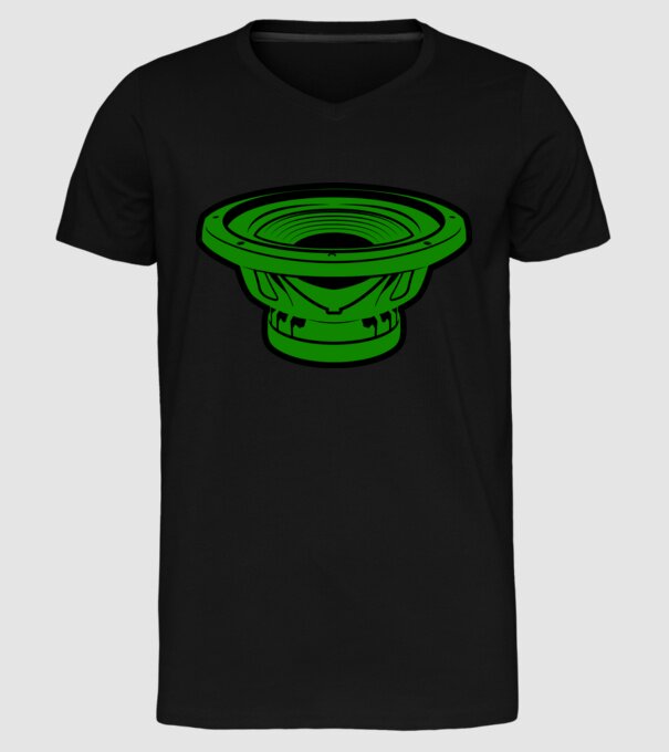 Difuzor model negru pe tricou