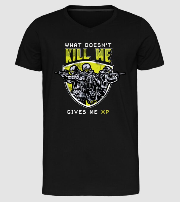 Gamer xp model negru pe tricou