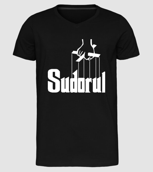 Sudorul model negru pe tricou