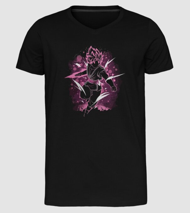 goku training model negru pe tricou