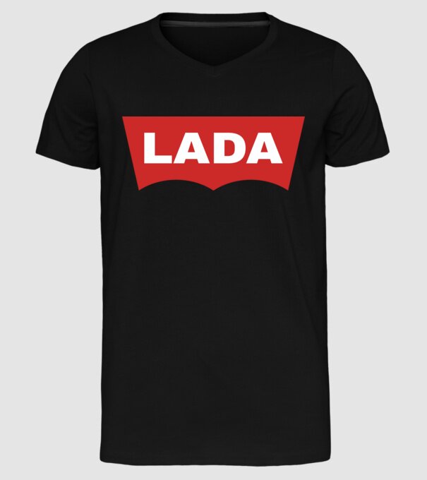 Lada Levis model negru pe tricou