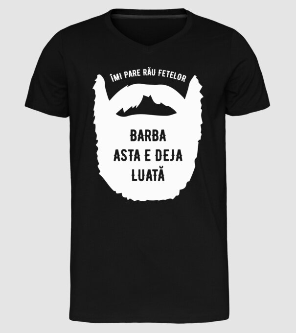 îmi pare rău fetelor, barba asta e deja luată model negru pe tricou