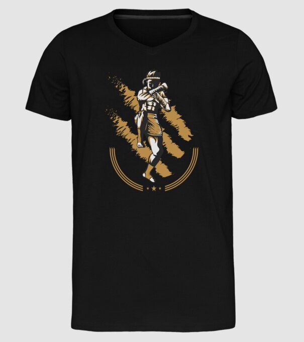 Muay Thai 2 model negru pe tricou