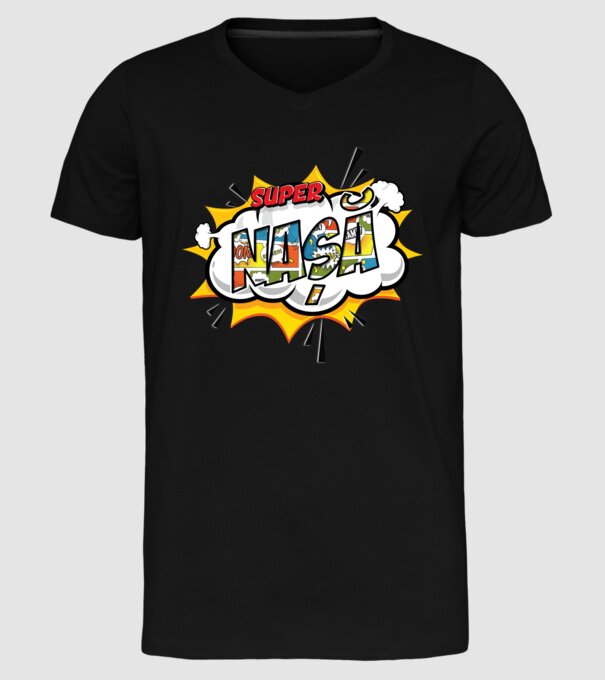 Nașă model negru pe tricou