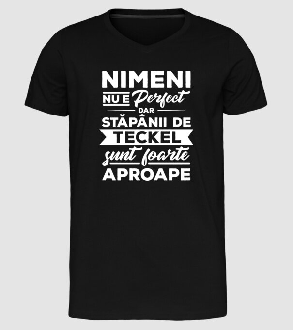 nimeni nu e perfect, dar stăpânii de teckel sunt foarte aproape model negru pe tricou
