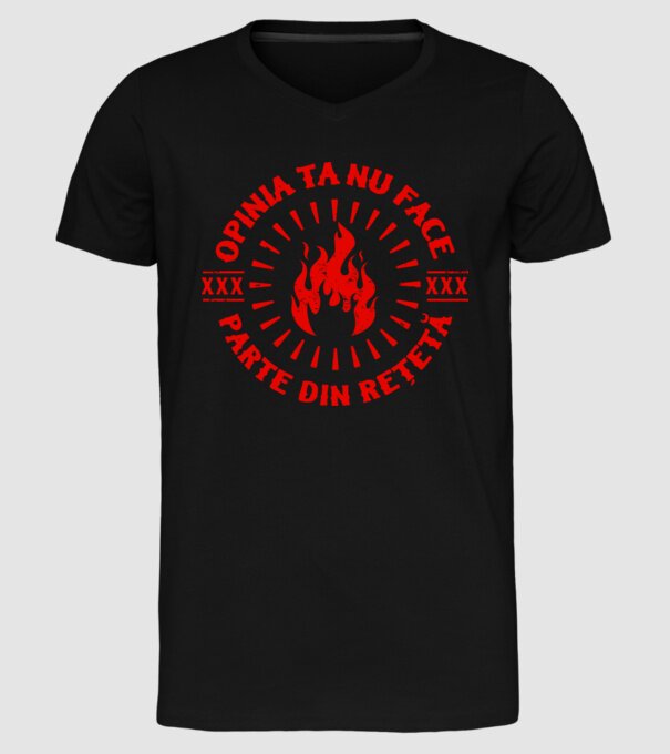 Opinia ta nu face parte din rețetă model negru pe tricou