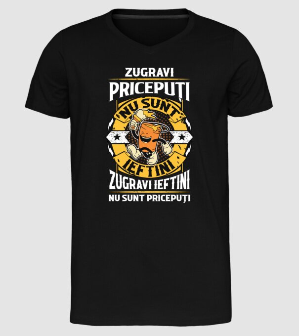 zugravii pricepuți nu sunt ieftini, zugravii ieftini nu sunt pricepuți model negru pe tricou