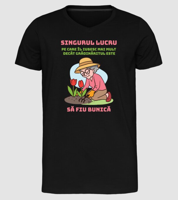 Singurul lucru model negru pe tricou