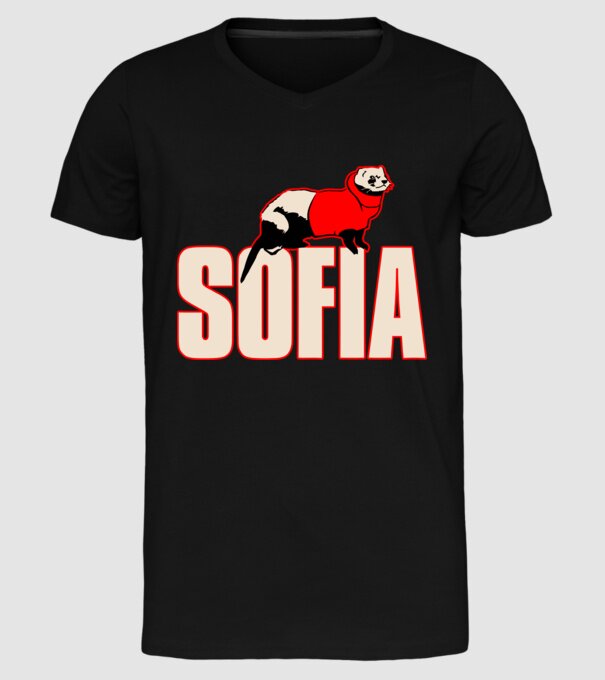 sofia la casa de papel model negru pe tricou