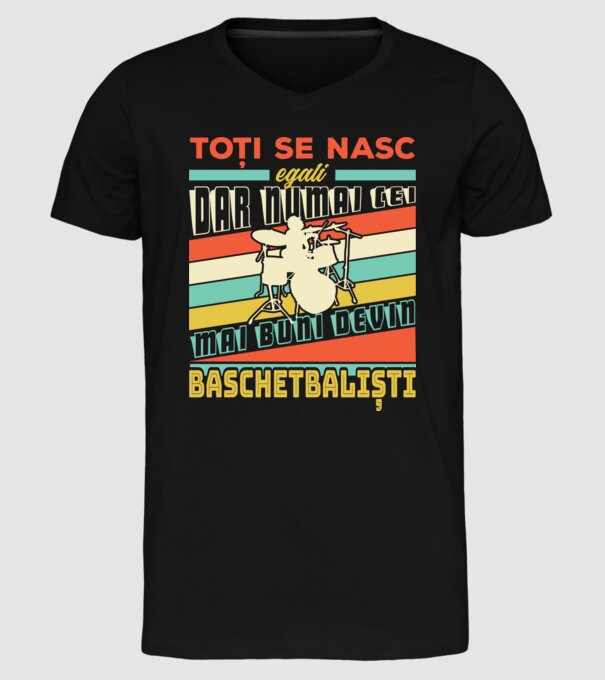 toți se nasc egali, dar numai cei mai buni devin bateriști model negru pe tricou