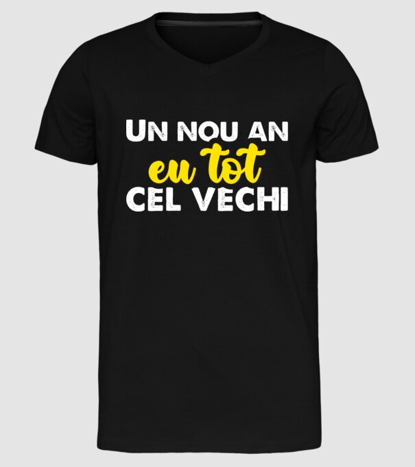 Un nou an, eu tot cel vechi model negru pe tricou