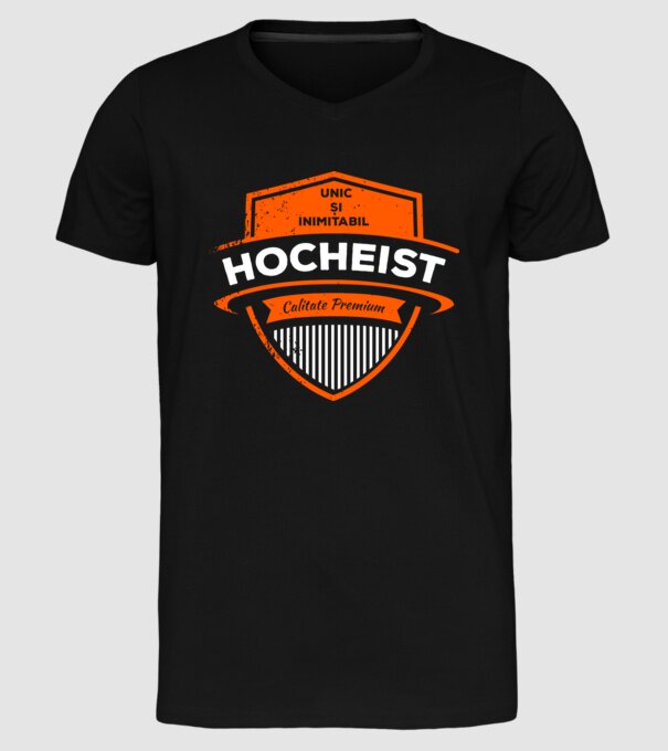 HOCHEIST unic și inimitabil calitate premium model negru pe tricou