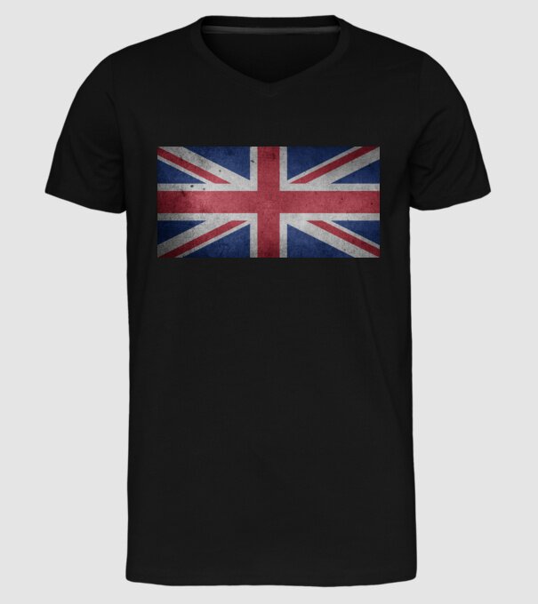UNITED KINGDOM model negru pe tricou