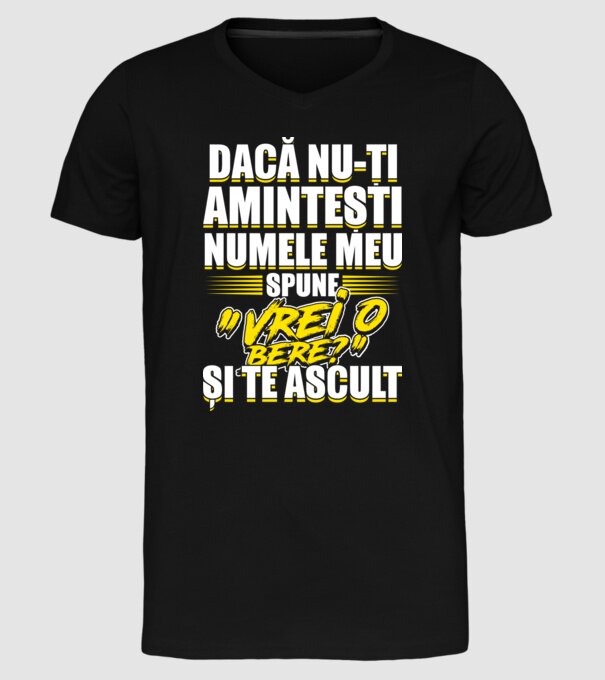 Dacă nu-ți amintești numele meu, spune