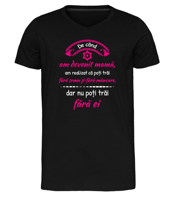  model  pe tricou