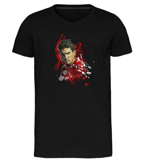  model  pe tricou