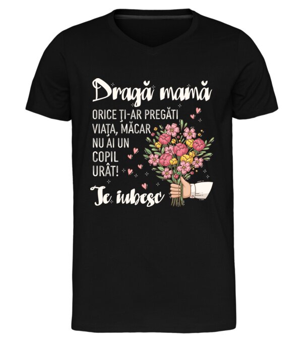  model  pe tricou
