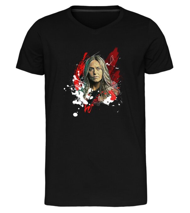  model  pe tricou