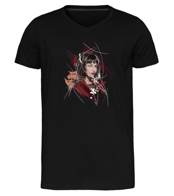  model  pe tricou